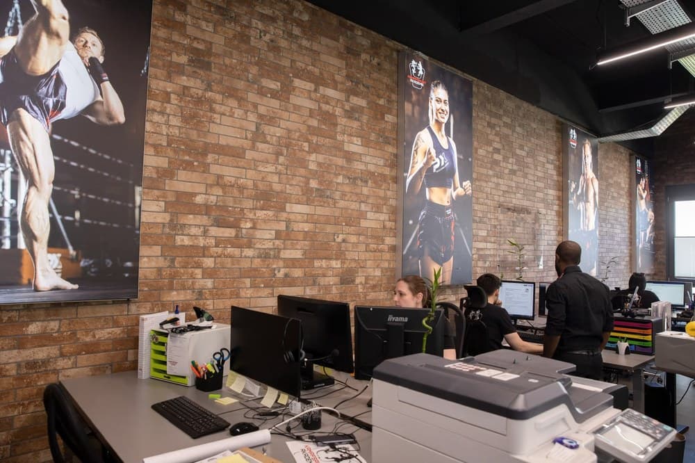 Offenes Büro der Kampfsportakademie